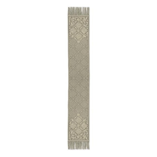 Heritage Lace Heritage Lace CN-14102G Chantilly 14 x 102 in. Fringed Runner - Gold CN-14102G